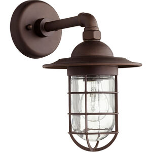 Bowery 1 Light 8 inch Oiled Bronze Wall Sconce Wall Light