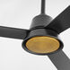 Esquire 58 inch Matte Black Patio Fan