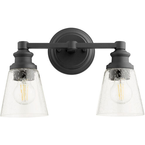 Dunbar 2 Light 15 inch Noir Wall Sconce Wall Light