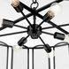 Belleview 8 Light 38 inch Matte Black Pendant Ceiling Light