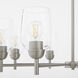 Wallinger 8 Light 32 inch Satin Nickel Chandelier Ceiling Light