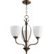 Jardin 3 Light 20.00 inch Mini Chandelier
