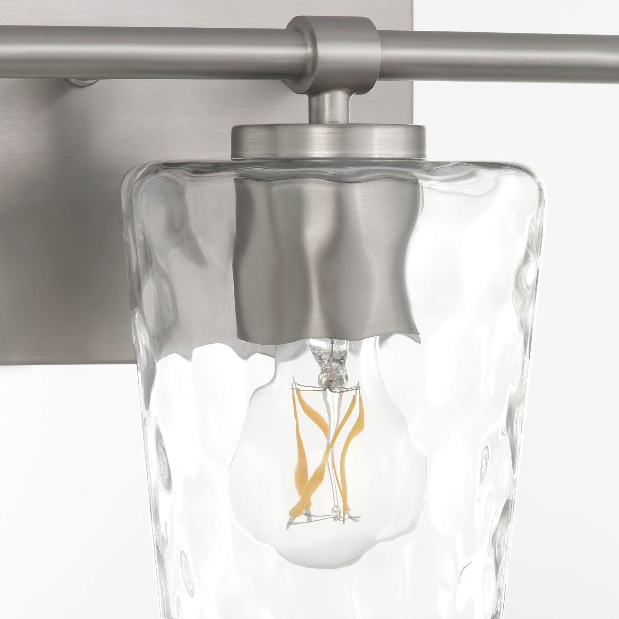 Goodwin 3 Light 25.19 inch Satin Nickel Vanity Light Wall Light