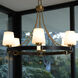 Hidalgo 6 Light 33.5 inch Aged Brass Chandelier Ceiling Light
