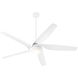 Fury 65 inch Studio White Ceiling Fan