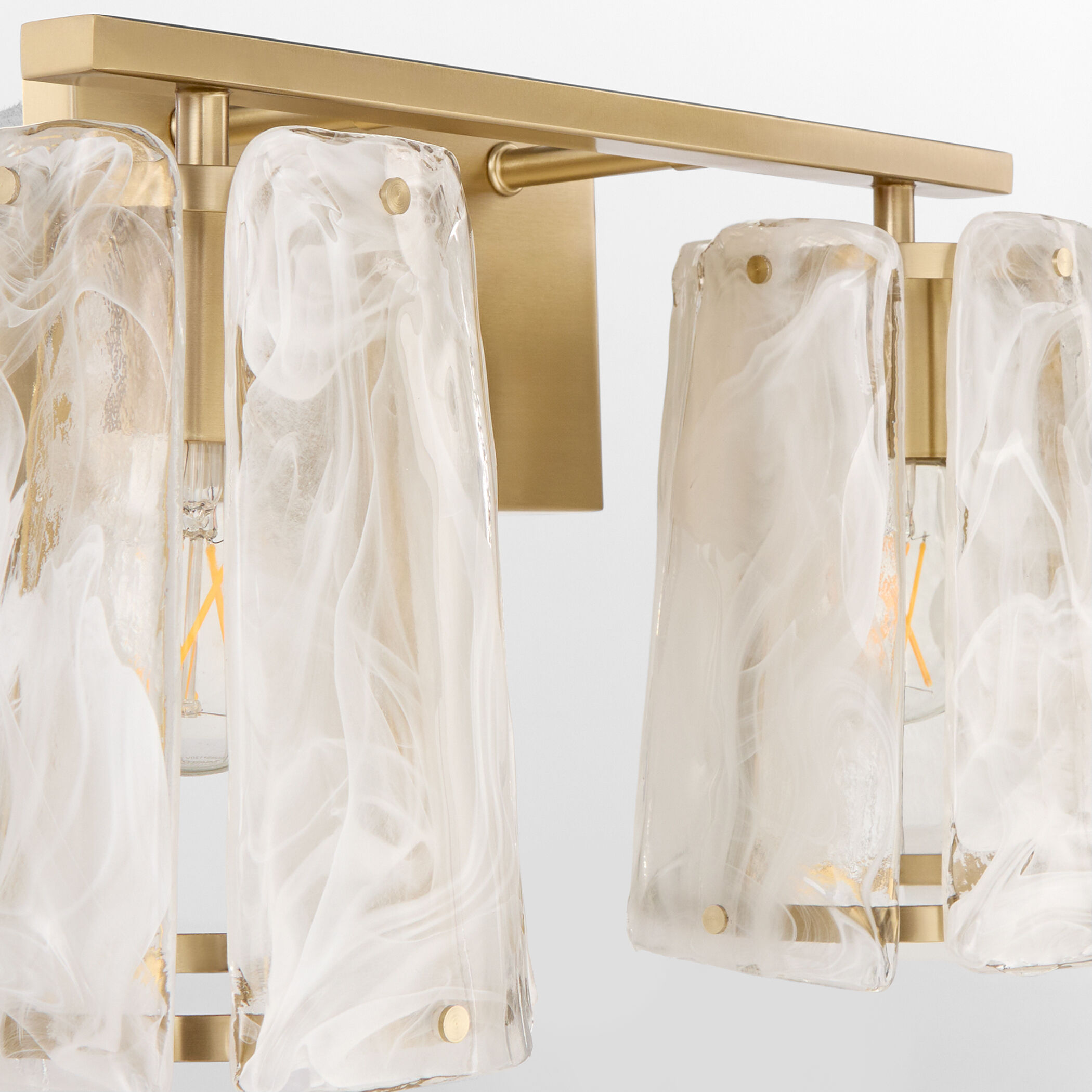 Prestige 2 Light 17 inch Aged Brass Vanity Light Wall Light