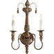 Salento Wall Mount Wall Light in Vintage Copper