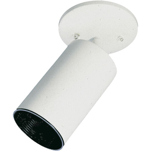 Bullet 1 Light 4 inch White Flush Mount Ceiling Light