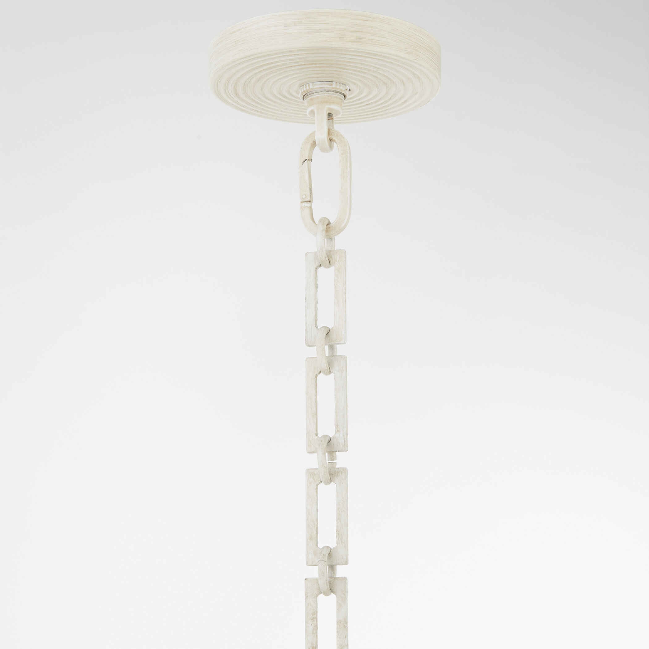 Belleview 8 Light 38 inch Washed Oak Pendant Ceiling Light