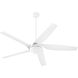 Fury 65 inch Studio White Ceiling Fan