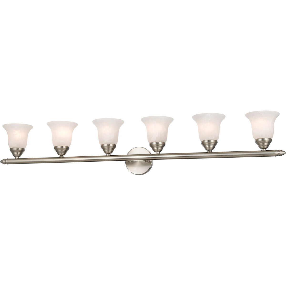 Neptune 6 Light 48.00 inch Bathroom Vanity Light