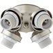 Fort Worth LED Satin Nickel Fan Light Kit