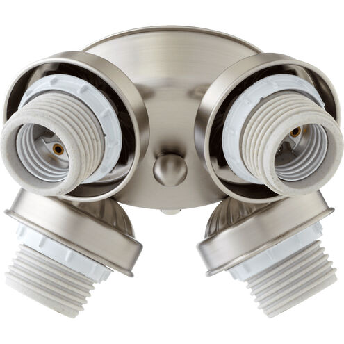 Fort Worth LED Satin Nickel Fan Light Kit