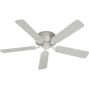 Medallion Patio 52 inch Studio White with White Blades Outdoor Ceiling Fan 