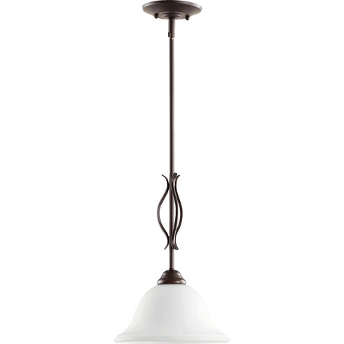 Spencer 1 Light 8 inch Oiled Bronze Mini Pendant Ceiling Light