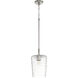 Goodwin 1 Light 8 inch Satin Nickel Pendant Ceiling Light