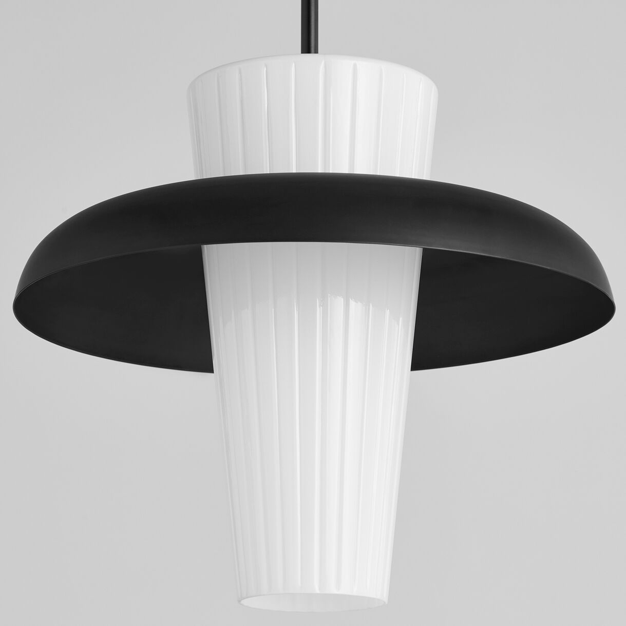 Mallory 1 Light 16 inch Matte Black Pendant Ceiling Light