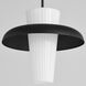 Mallory 1 Light 16 inch Matte Black Pendant Ceiling Light