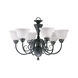 Fort Worth 6 Light 28 inch Old World Chandelier Ceiling Light
