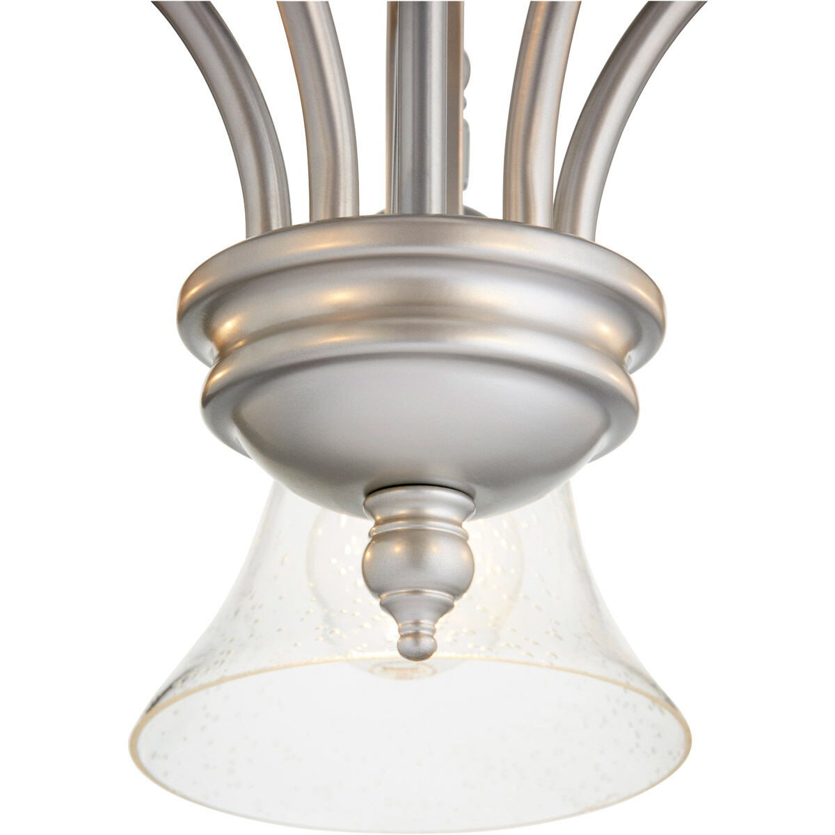 Aspen 5 Light 26 inch Classic Nickel Nook Ceiling Light