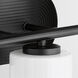 Belinder 3 Light 24 inch Matte Black Vanity Light Wall Light