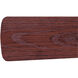 Fort Worth 52 inch Set of 5 Fan Blade in Rosewood 