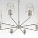 Goodwin 8 Light 32 inch Satin Nickel Chandelier Ceiling Light