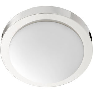 Contempo 2 Light 11 inch Polished Nickel Flush Mount Ceiling Light 