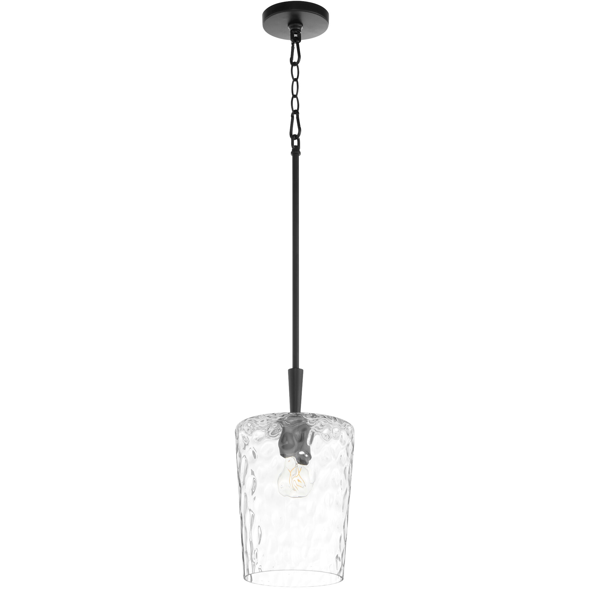 Goodwin 1 Light 8 inch Matte Black Pendant Ceiling Light