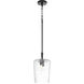 Goodwin 1 Light 8 inch Matte Black Pendant Ceiling Light