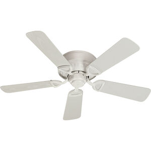 Medallion Patio 42 inch Studio White with White Blades Outdoor Ceiling Fan
