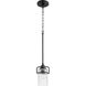 Lazo 1 Light 5 inch Noir Pendant Ceiling Light