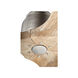 Lurus 64 inch Satin Nickel with Weathered Gray Blades Ceiling Fan