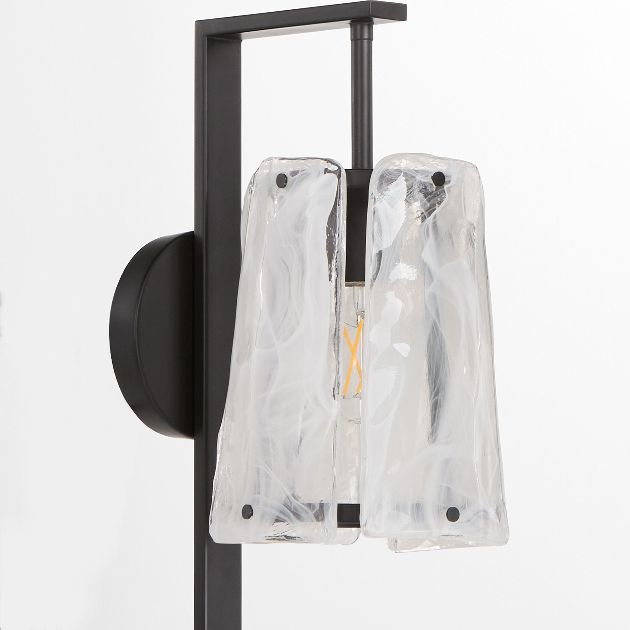 Prestige 1 Light 6.25 inch Matte Black Wall Mount Wall Light