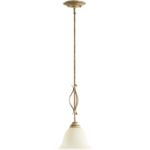 Spencer 1 Light 8 inch Mystic Silver Pendant Ceiling Light