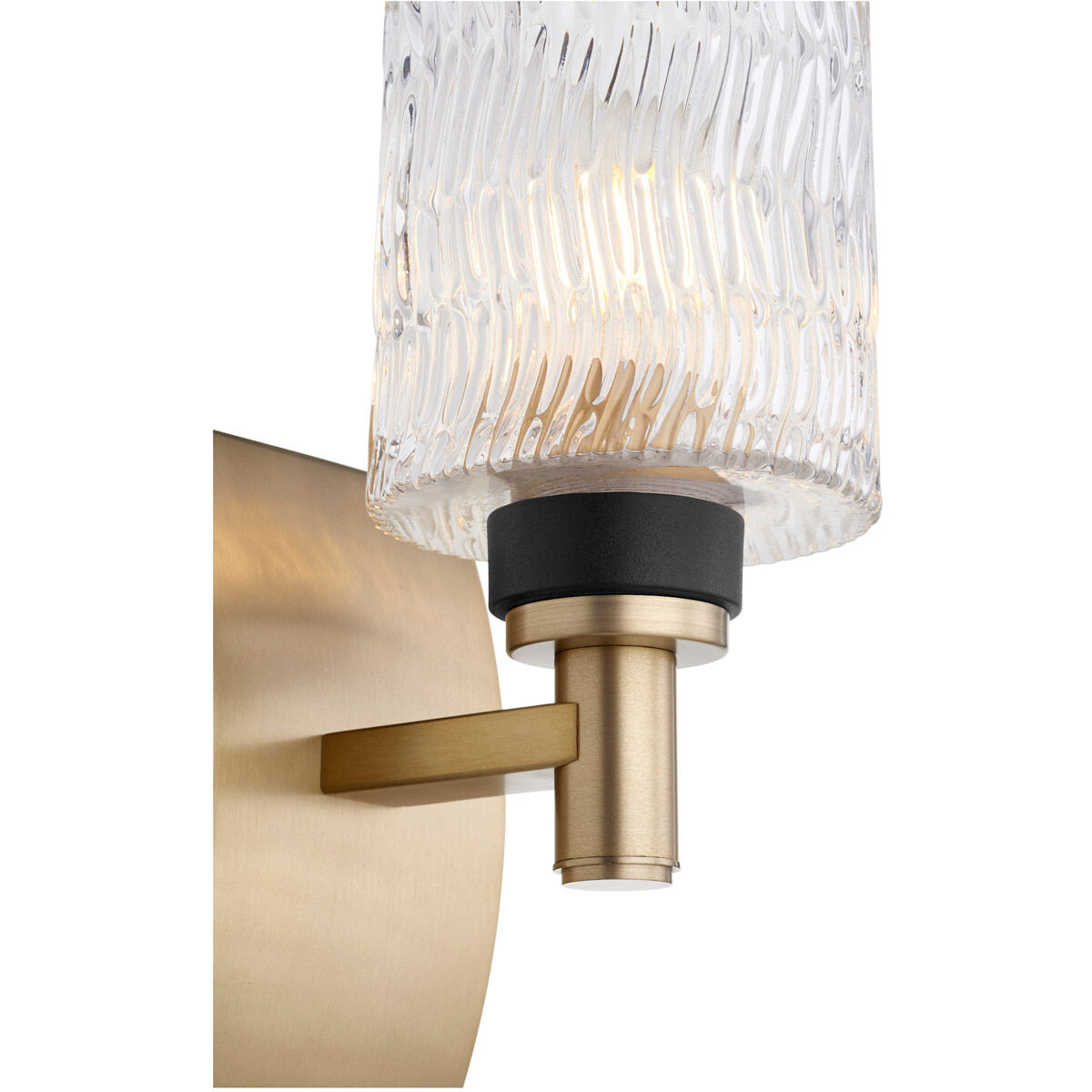 Stadium Wall Mount Wall Light in Aged Brass