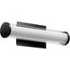 Fort Worth LED 17.63 inch Noir Bath Vanity Wall Light