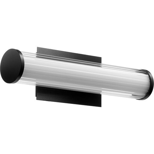 Fort Worth LED 17.63 inch Noir Bath Vanity Wall Light