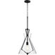 Fort Worth 1 Light 13 inch Noir Pendant Ceiling Light