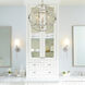 Celeste 4 Light 19 inch Polished Nickel Chandelier Ceiling Light, Sphere