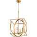 Fort Worth 4 Light 15.50 inch Pendant