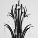 Majesty 8 Light 32 inch Matte Black Chandelier Ceiling Light