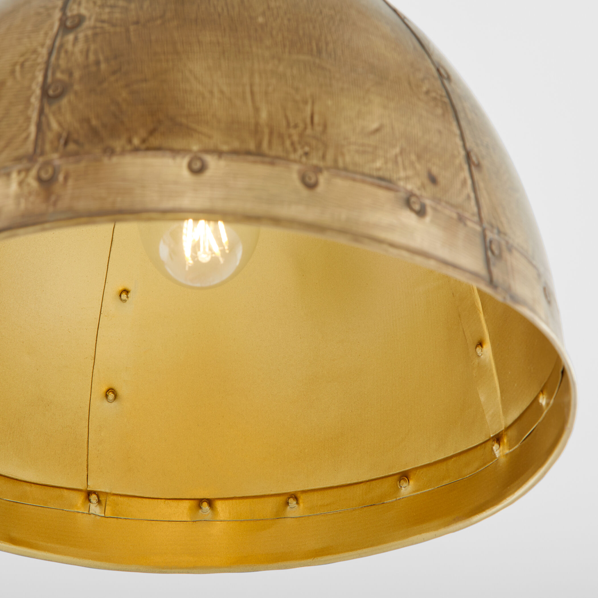 Artisan 1 Light 14.5 inch Artisan Brass Pendant Ceiling Light