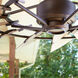 Windmill 60 inch Oiled Bronze with Weathered Oak Blades Outdoor Ceiling Fan