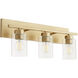 Carter 3 Light 22.00 inch Bathroom Vanity Light