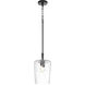 Goodwin 1 Light 8 inch Matte Black Pendant Ceiling Light
