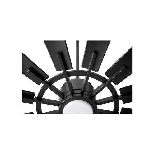 Cirque 72 inch Matte Black Patio Fan