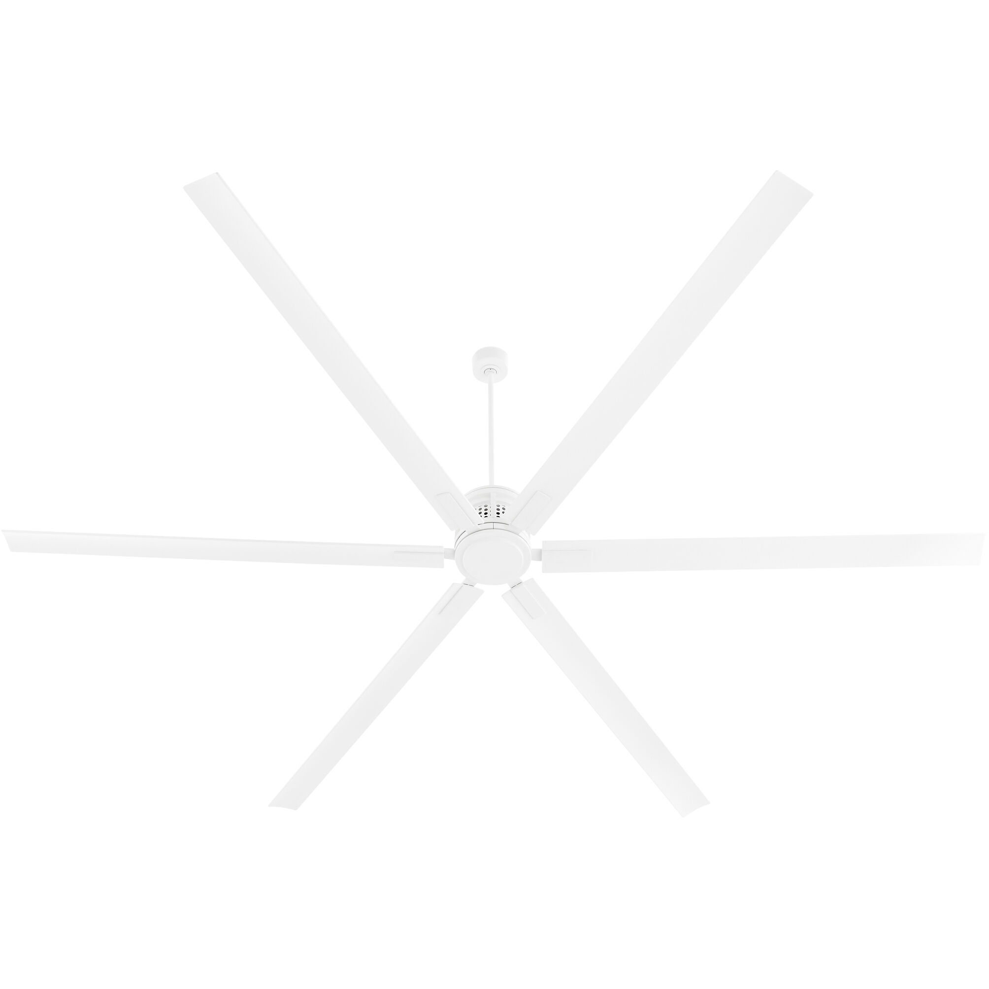 Zeus 120 inch Studio White Patio Fan