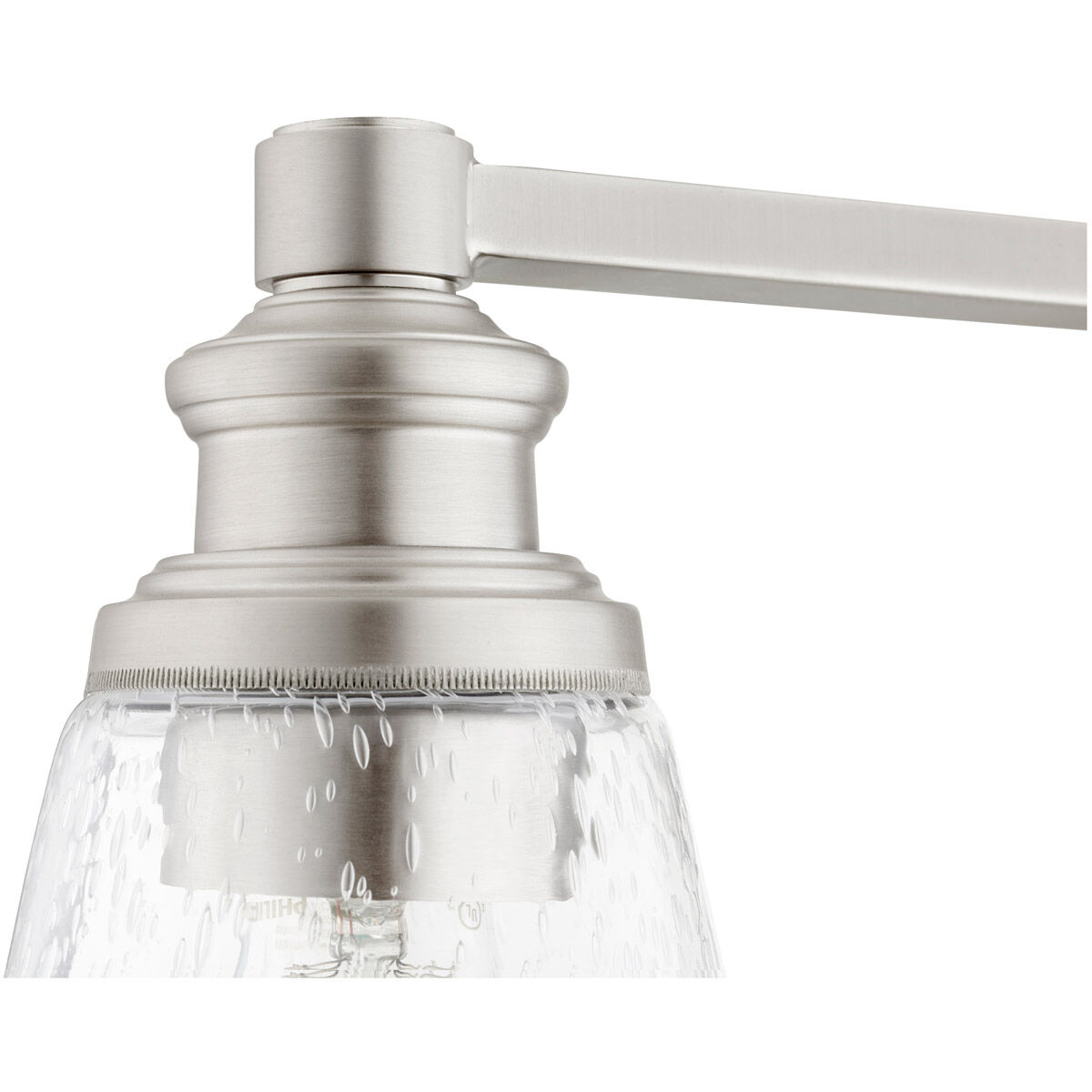 Dunbar 4 Light 32 inch Satin Nickel Vanity Light Wall Light