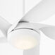 Fury 65 inch Studio White Ceiling Fan